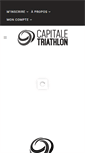 Mobile Screenshot of capitaletriathlon.com